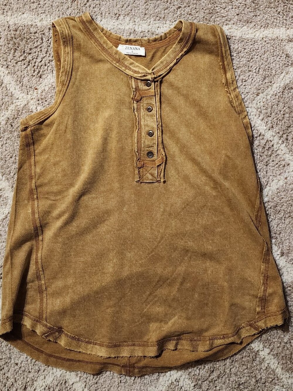 Zenana Bundle Shorts and Tank - Picture 3 of 7